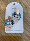 Lacy Clay   - Large Earrings
