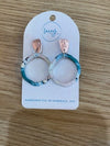 Lacy Clay   - Large Earrings