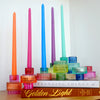 Jewel Taper Candle
