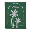 Journal - Daily Planner - Embroidered Palm Tree