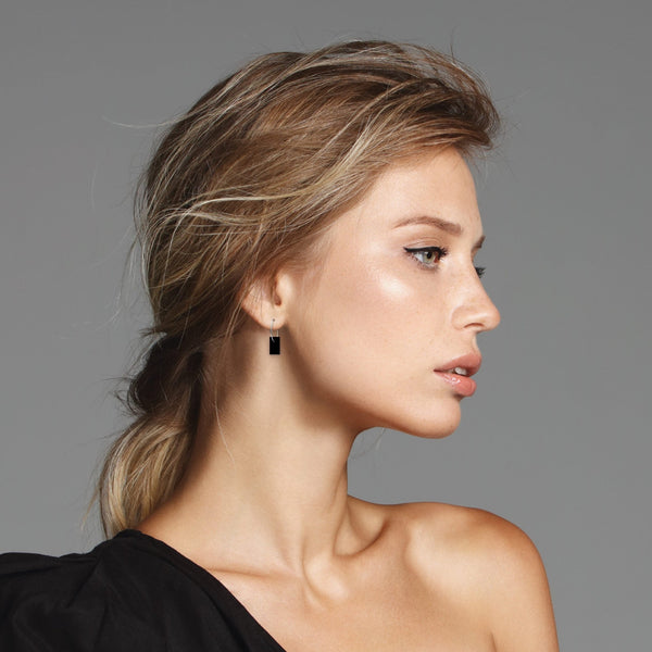 Moe Moe -     Ahoy Small Outline Circle Hoop Earring.
