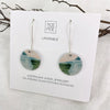 Moe Moe - Kiasmin 2 Aura Circle Long Drop Earrings