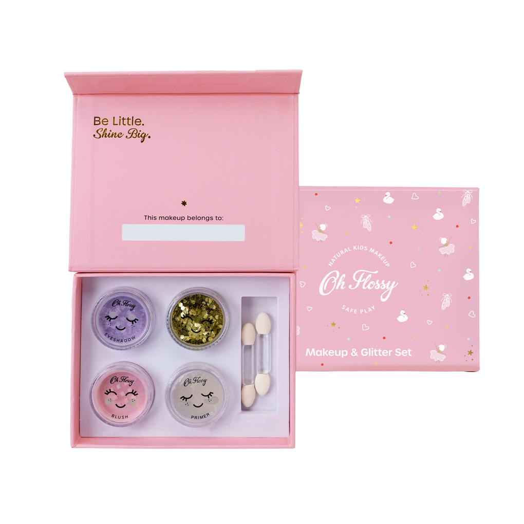 Oh Flossy Ballet Sparkle Makeup & Glitter Set