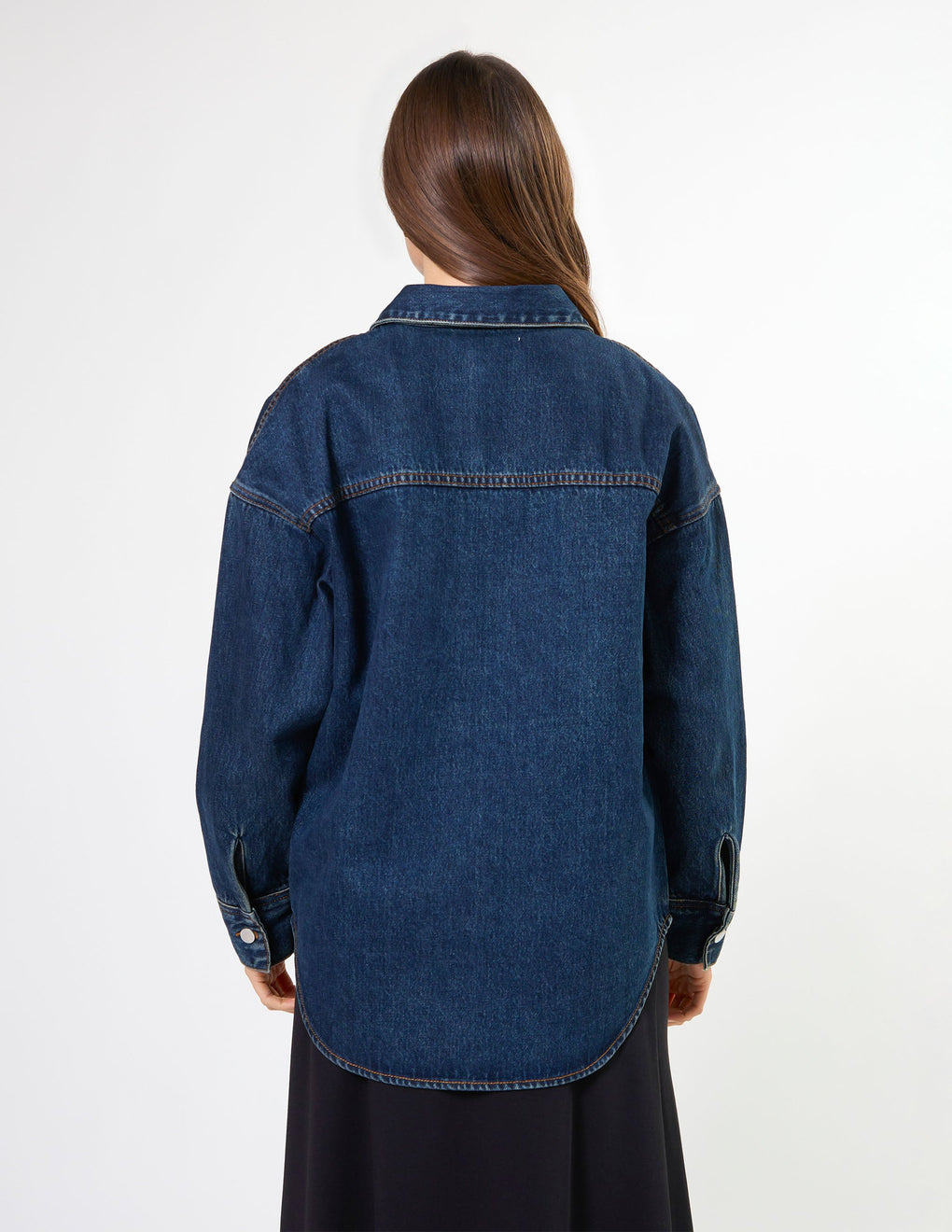 Stella & Gemma - Marlow dark wash denim shirt
