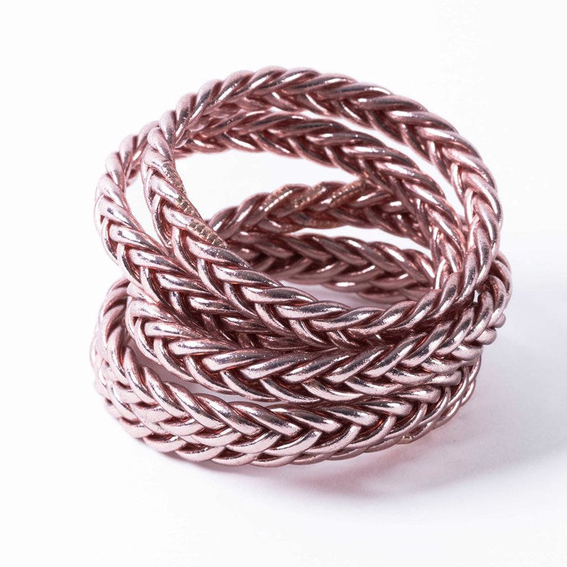 Buddhist bangles - twisted