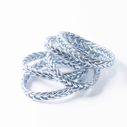 Buddhist bangles - twisted