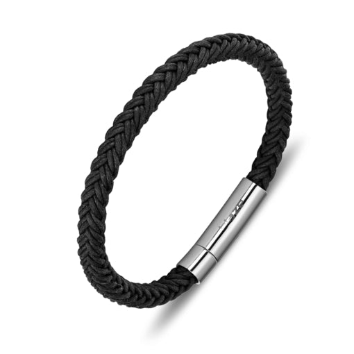 DLI - Blaze stainless steel men’s cord bangle