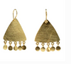 Euro Gold Tassel Earrings - Melanie Woods