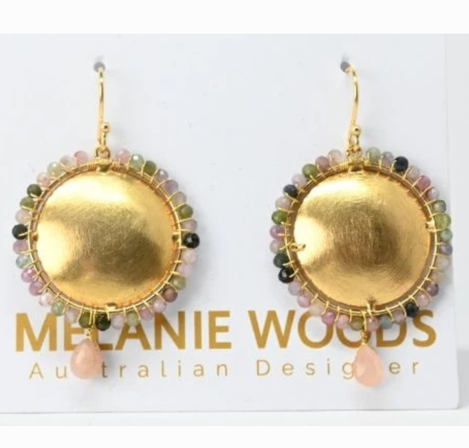 Melanie Woods - Euro Gemstone earring