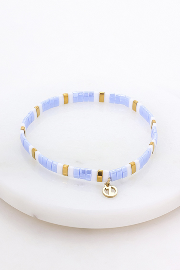 Zafino - Tile Bracelet - Sky blue