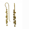 Melanie Woods - Euro Gold Fern Stem Earrings