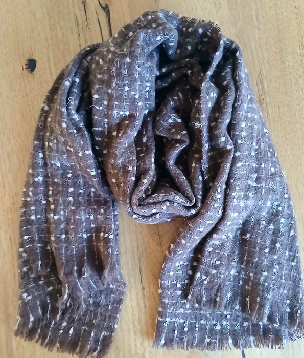 Thick Fringed Scarf