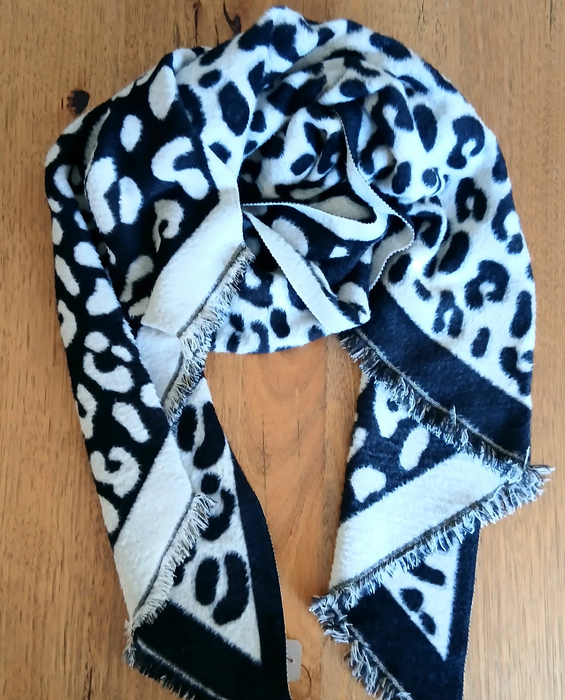 Leopard Print Scarf