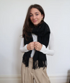 Thick Fringed Scarf