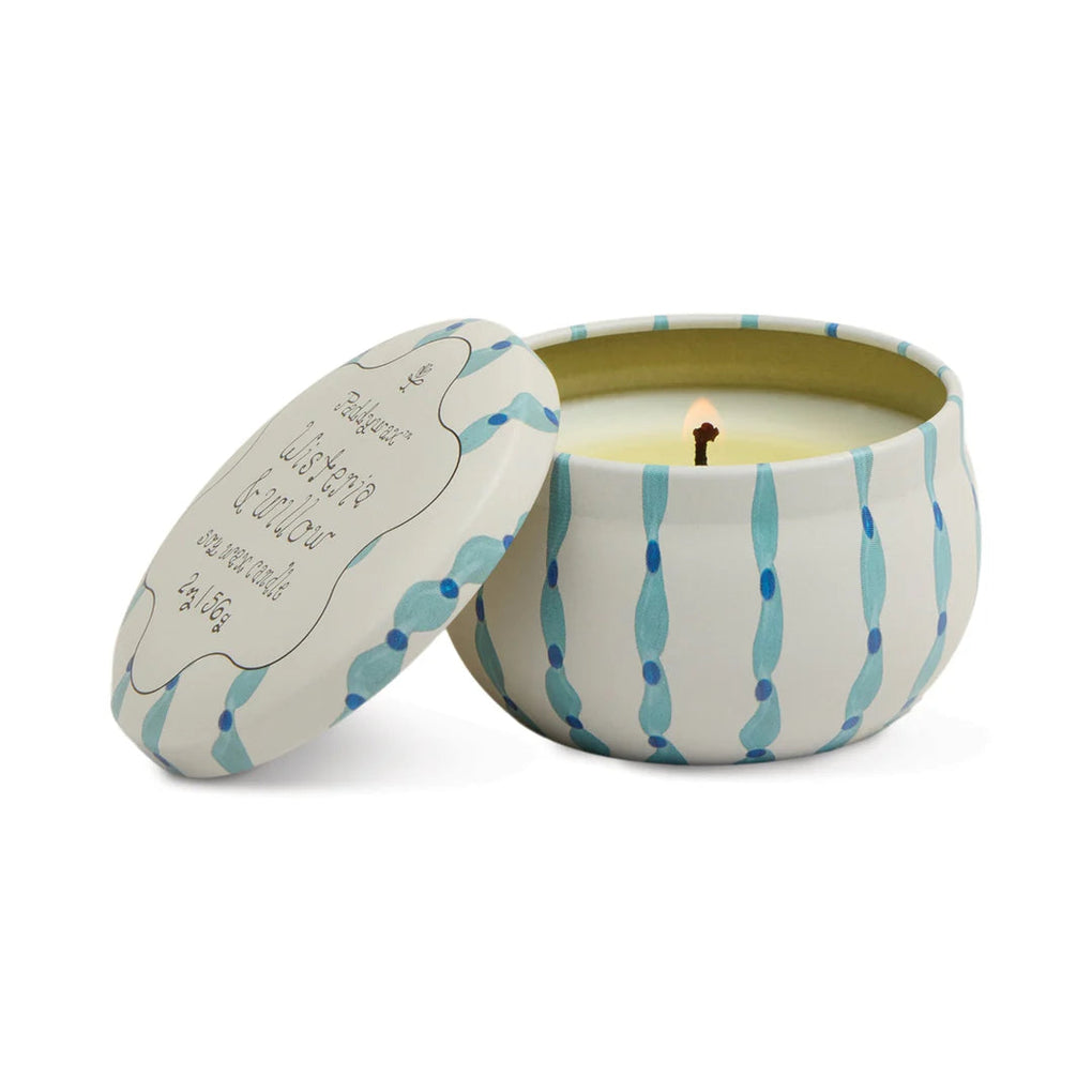 Tulip printed tins