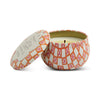 Tulip printed tins