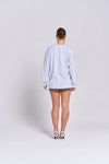Maku - Wild Flower Long Sleeve - Soft Blue