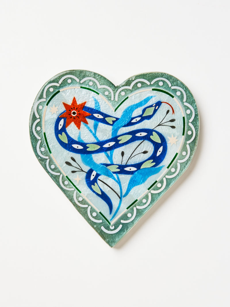 FABLE SNAKE BLUE HEART - Jones & Co