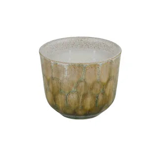 Finch ceramic candle