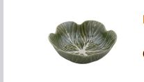 Cabbage Ceramic bowl  8.5cm x 3.5cm