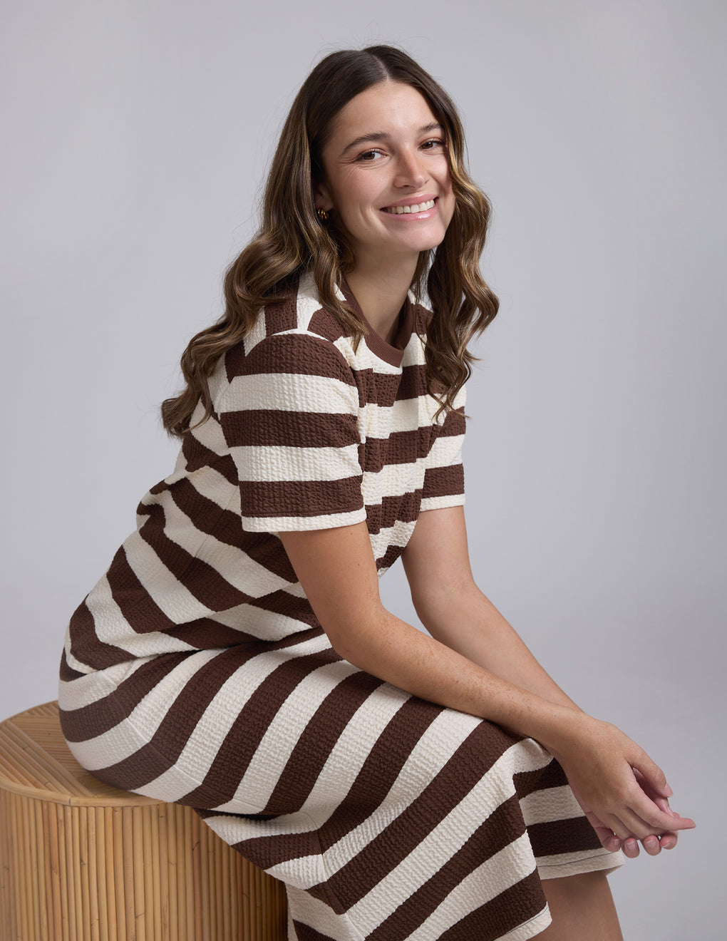 Stella & Gemma - Jean top Coco stripe