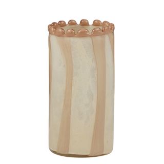 Pettine Stripe Glass Vase