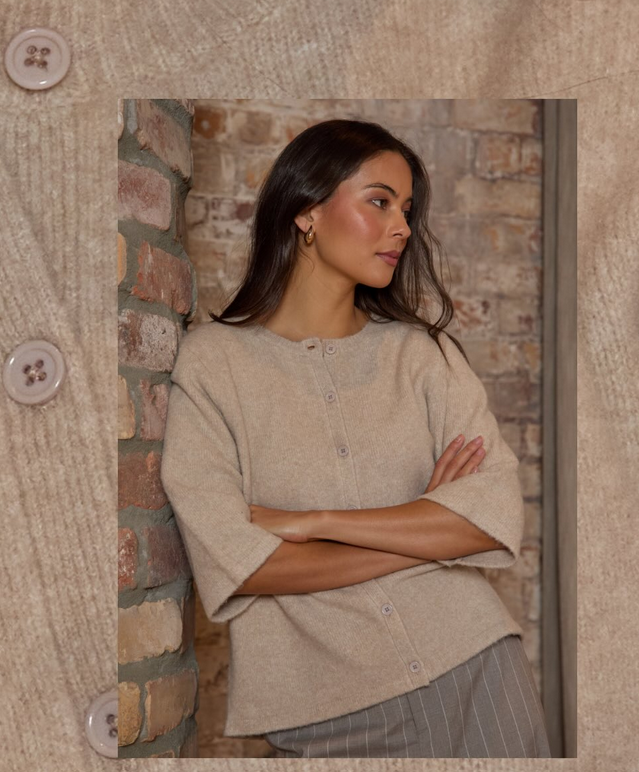 Stella & Gemma - Hansel Cardigan Granola