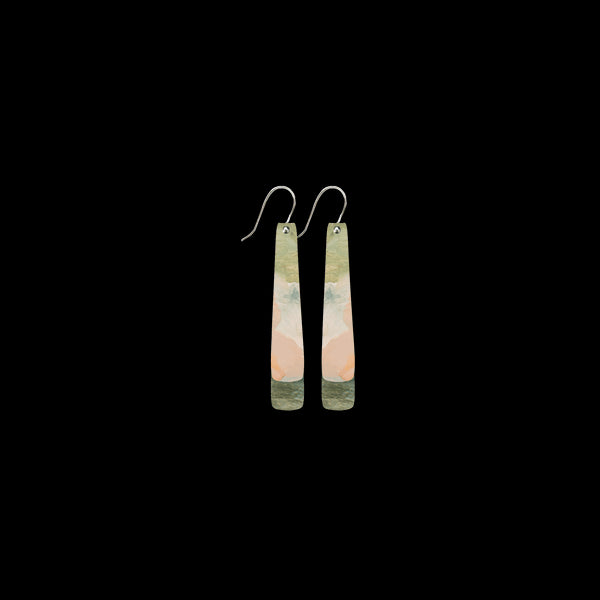 Moe Moe - 2 Aura Layered Beacon Drop Earrings