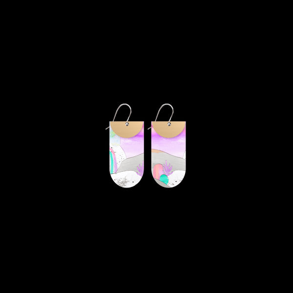 Moe Moe - Moon Reef Layered Tab Drop