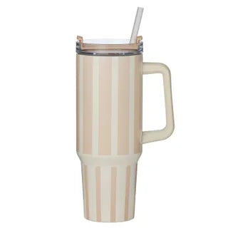 Vertice Stripe Insulated Mug