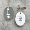 East of India - Oval Sgraffito