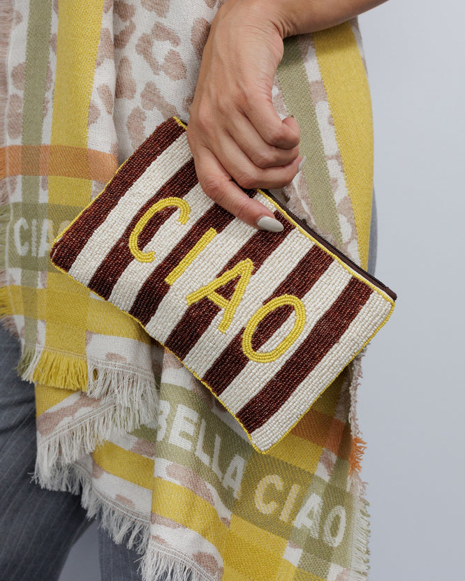 Zoda - Beaded Ciao clutch