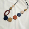 Wooden long necklaces