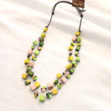 Wooden long necklaces
