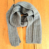 Narrow Scarf Zig Zag Knit