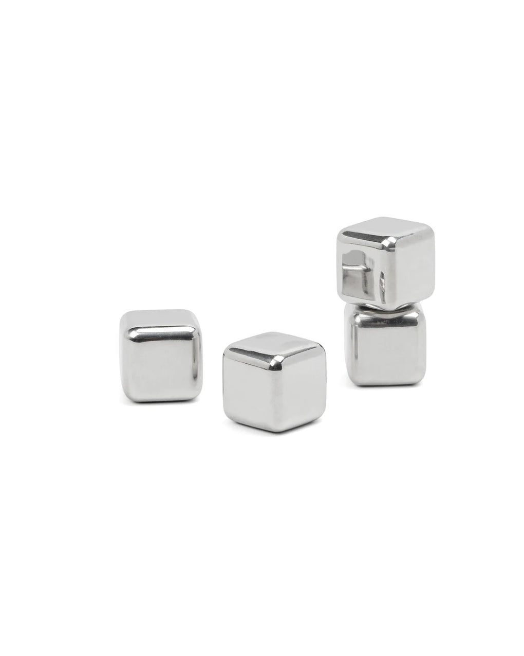 Ruby Cocktail Chillers in Silver  - set of 4