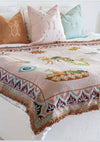 Sea Song Mermaid Art throw