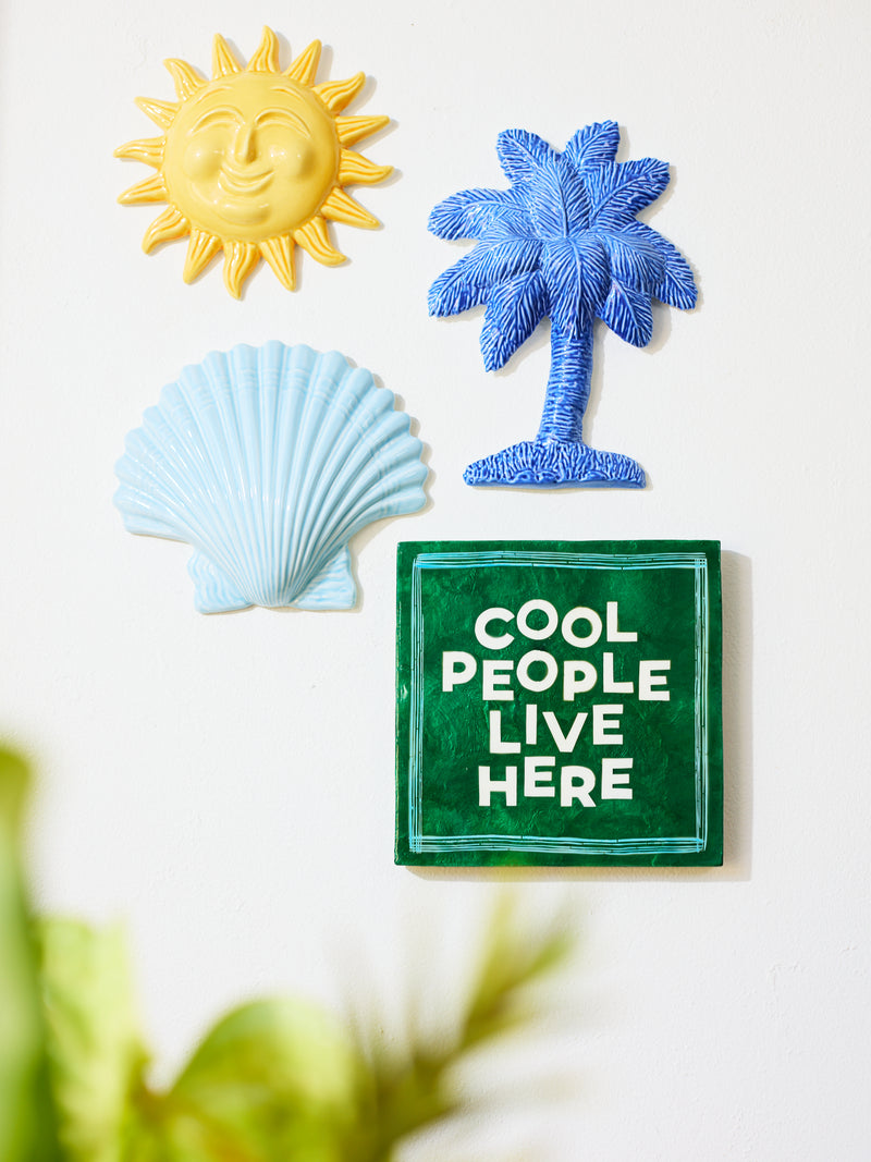 ICON TIDE BLUE PALM - Jones & Co