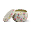 Tulip printed tins