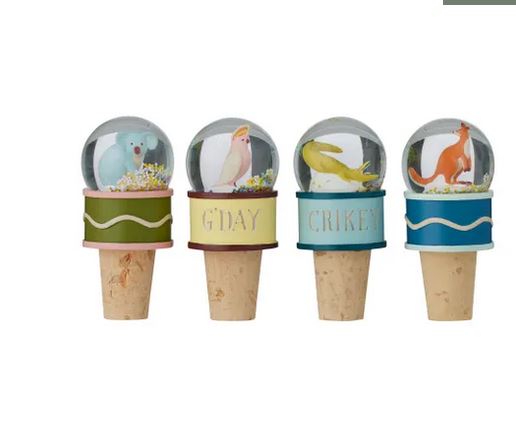 The twins resin bottle opener