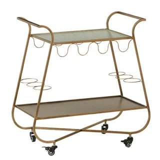 Gracie Metal Bar Cart