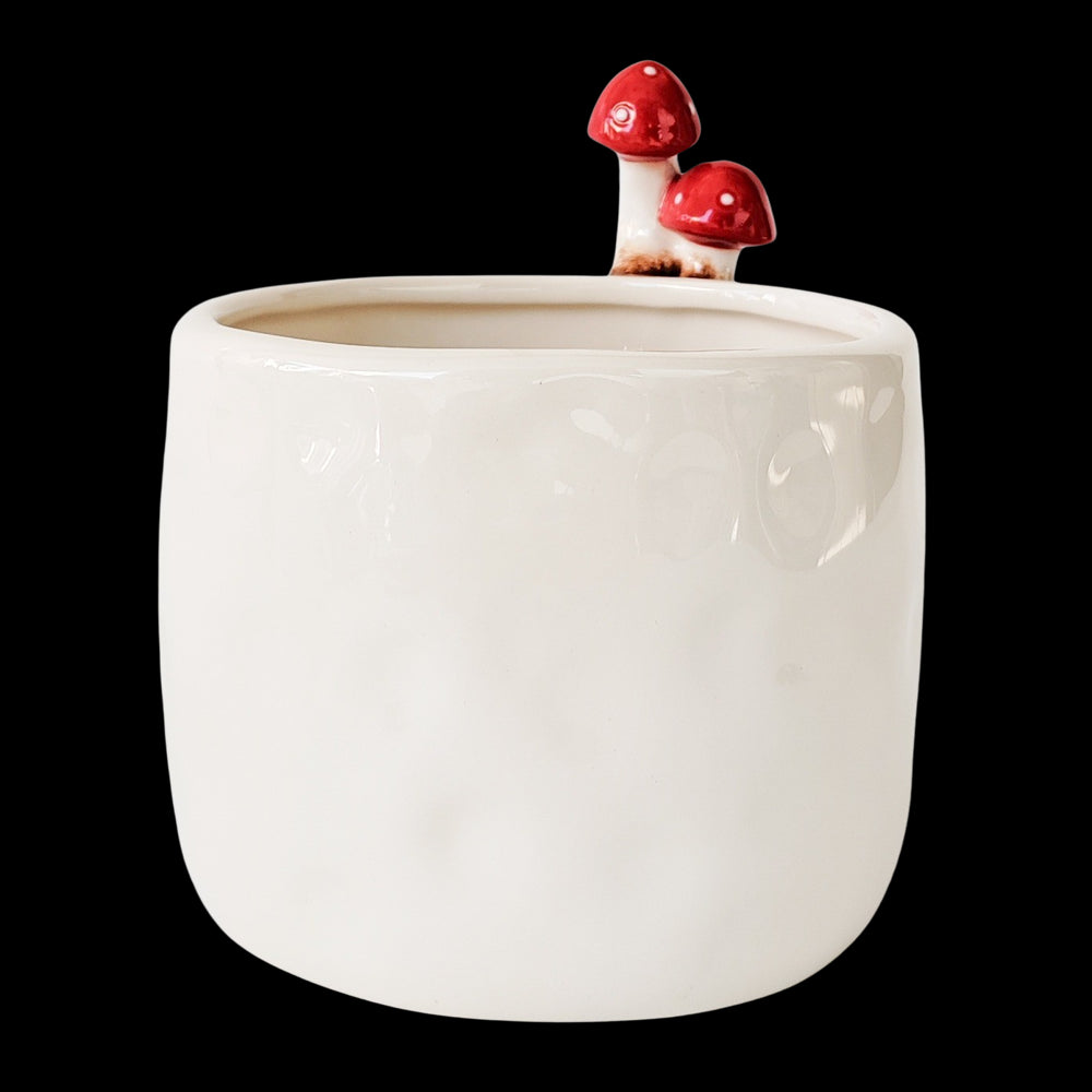Urban Product - Toadstool Planter White