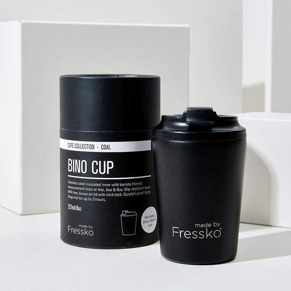 Fressko - Bino Box Reusable Coffee  Cups - 8oz