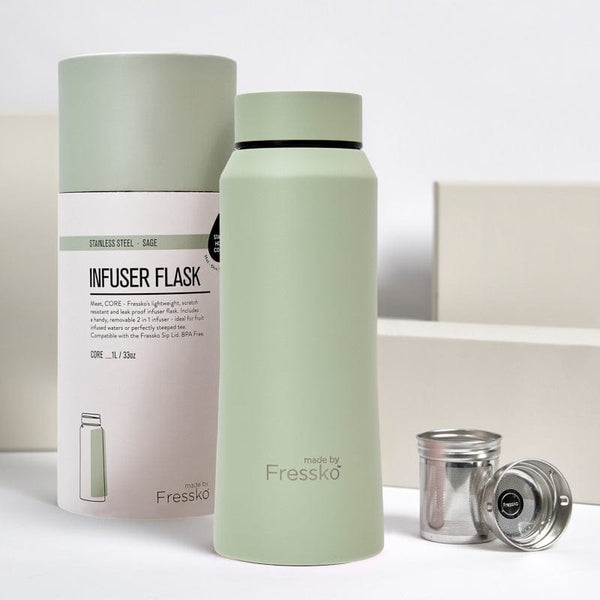 Fressko - Infuser Flask drink bottle 1L